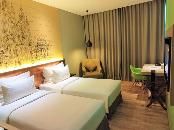 Bedroom 3, AONE Hotel Jakarta Wahid Hasyim, Central Jakarta