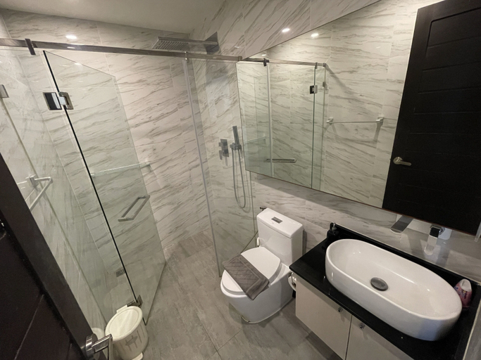 Bathroom, Sea view studio at Oceana by Lofty, Phuket Island