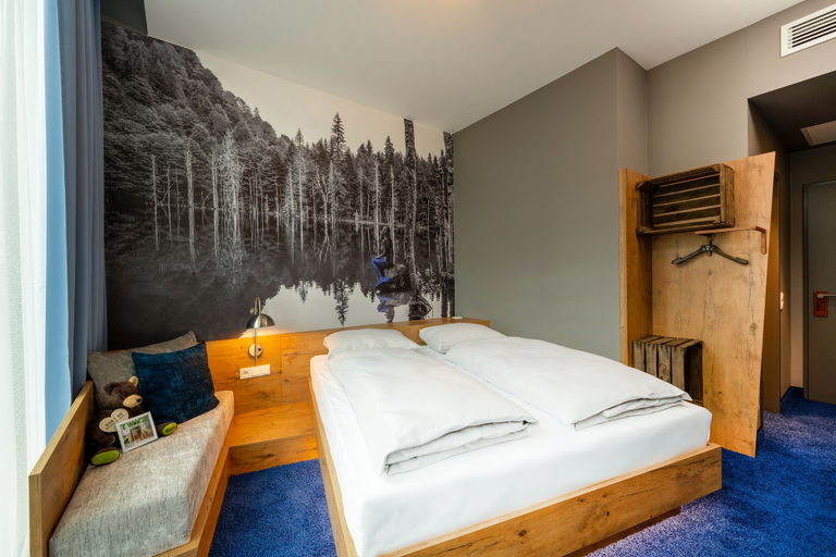 Bedroom 2, mightyTwice Hotel Achern, Ortenaukreis