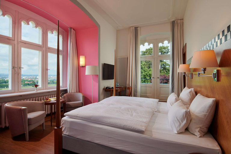 Bedroom 2, Hotel Schloss Eckberg, Dresden