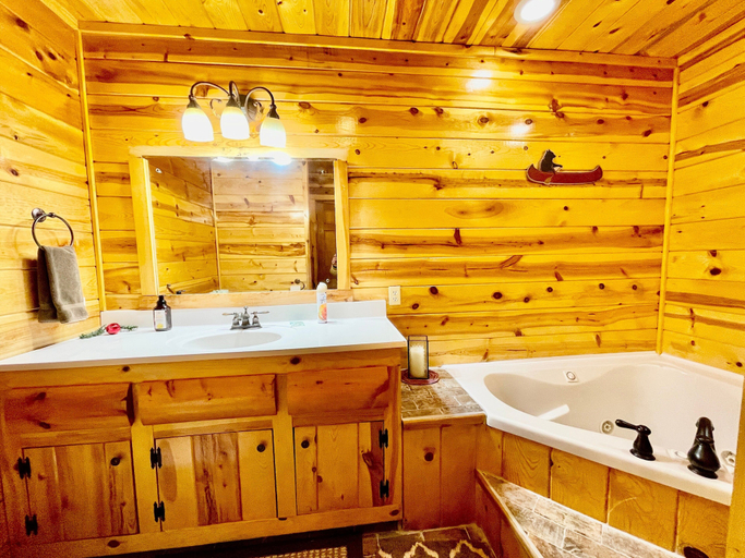 Bathroom, Little Sugar Camp, Sevier