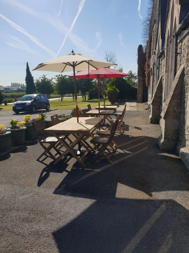 Terrace/patio, The Schoolhouse Hotel, Wiltshire