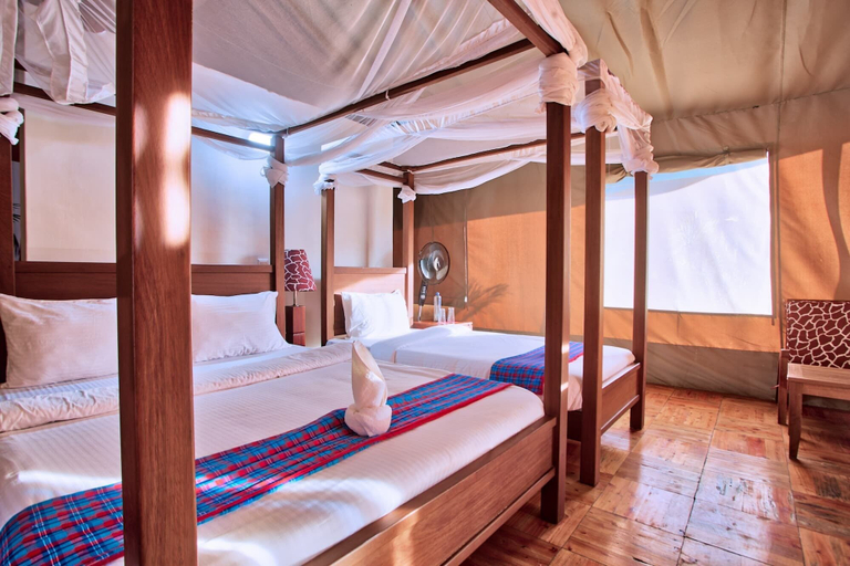 Bedroom 3, Borabora Luxury Tented Camp, Msambweni
