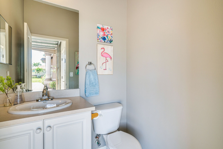 Bathroom 4, Spacious Oasis with Lagoon Pool and Spa in Cape Coral!, Lee
