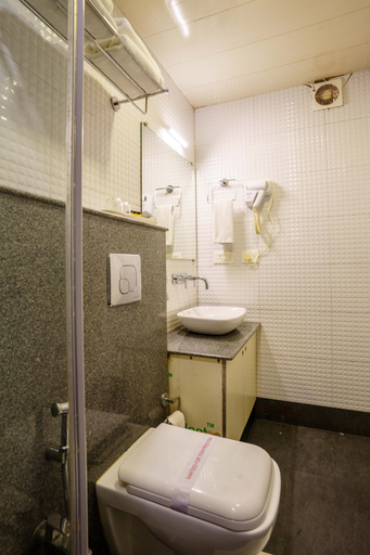 Bathroom, Q Saina The Cosmos, East Sikkim