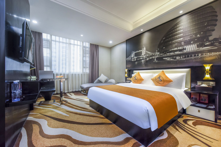 Bedroom 2, JINGDUHUI Hotel, Dongguan