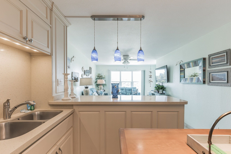 Private kitchen 5, Charming 1 Bedroom, 3 Minute Walk To The Beach Condo by RedAwning, Cameron