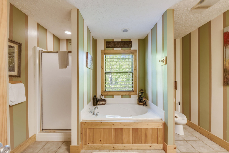 Bathroom 3, Livin On Mountain Time 4 Bedroom Cabin by RedAwning, Sevier