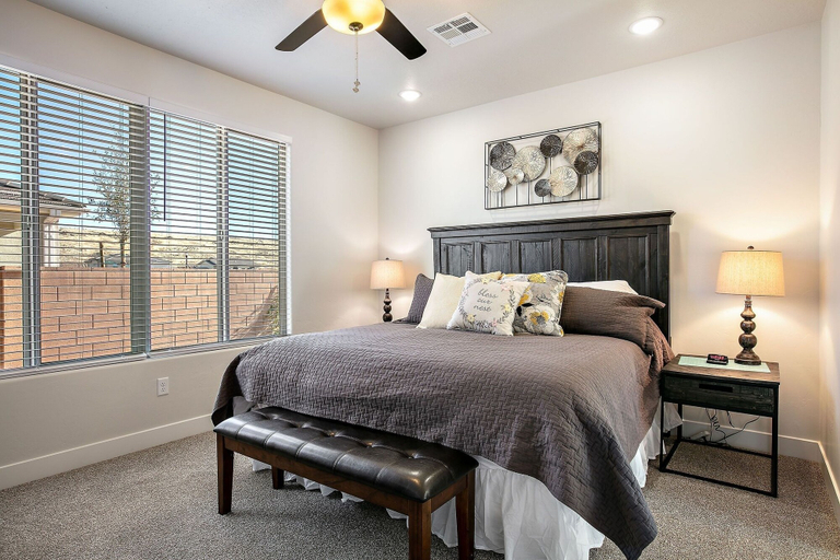 Bedroom 1, Just Us and the Sun by RedAwning, Washington