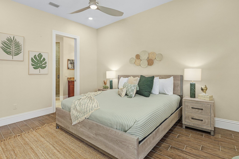 Bedroom 3, 3134 Estero Blvd 5 Bedroom Home by RedAwning, Lee