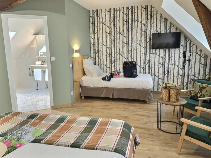 Bedroom 3, Hôtel Du Cygne, Loir-et-Cher