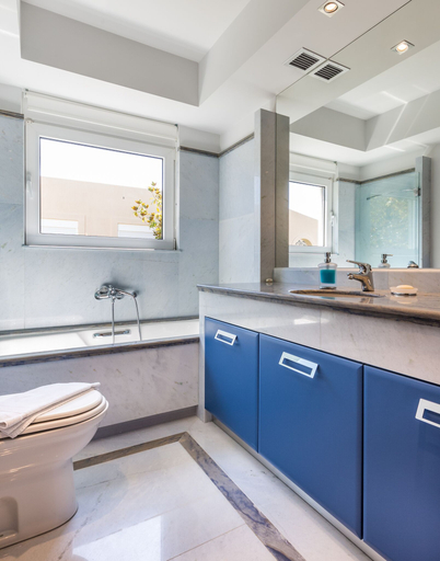 Bathroom 4, Niriides Villa, Attica