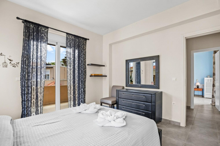 Bedroom 3, Villa Blue Dreams in Maleme, Crete