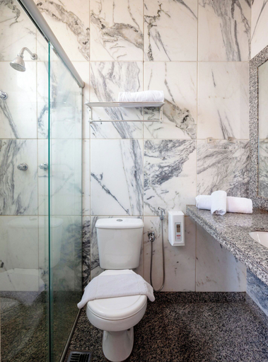 Bathroom 5, Savassinho Hotel, Belo Horizonte