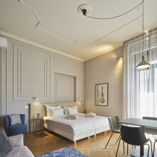 Bedroom, URBANAUTS BELETAGES Sonata, Trieste