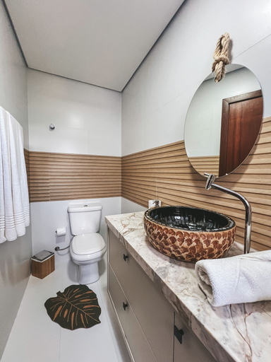 Bathroom 4, Villa Verde Bangalô - Garopaba - SC, Garopaba