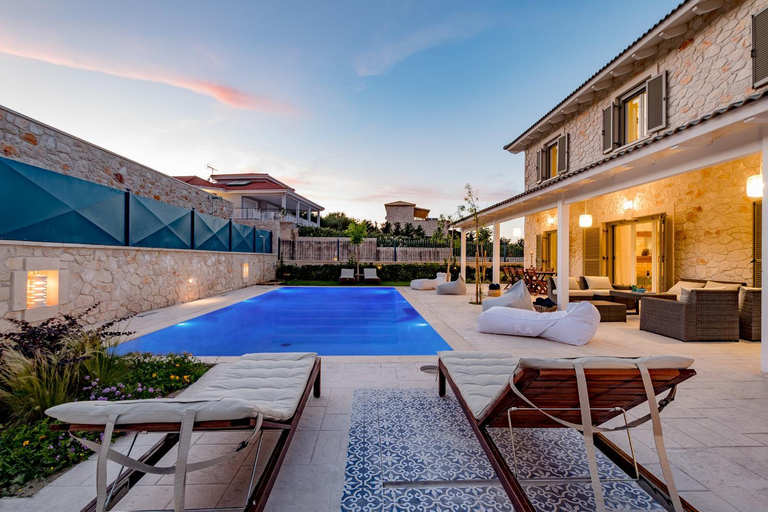 Exterior view 4, ZANTE SOLEIL - Elegant Stone Villa with Large Private Pool, Ionian Islands