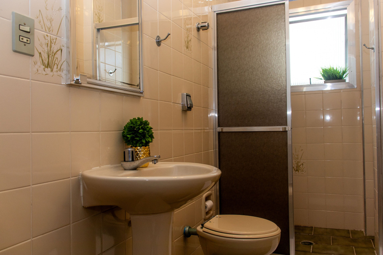 Bathroom, Apartamento aconchegante - Caraguatatuba, Caraguatatuba