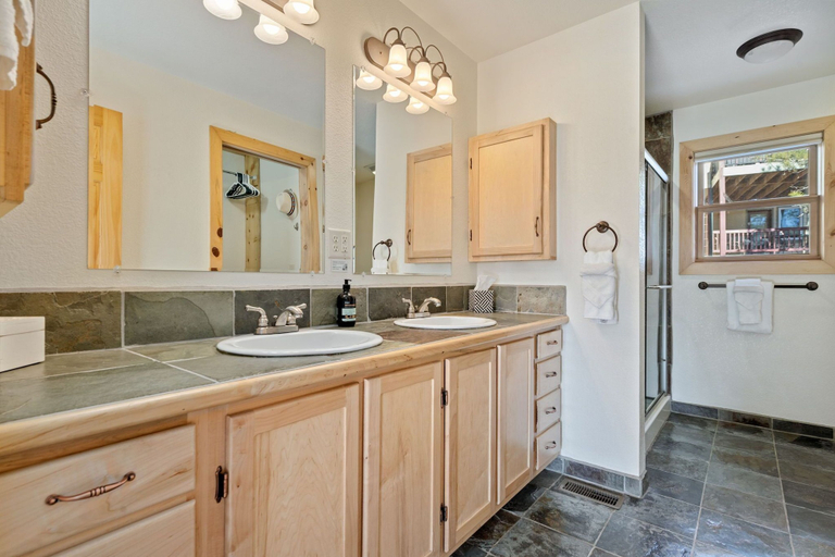 Bathroom 4, Rustic Mtn Home Near Marina | Lake & City Views!, Larimer