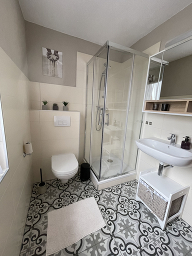 Bathroom, Maty's Landhausperle, Mecklenburgische Seenplatte