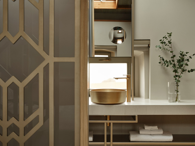 Bathroom 4, Domus Blanc Boutique Hotel, Member of Domus Elegance Collection, Crete