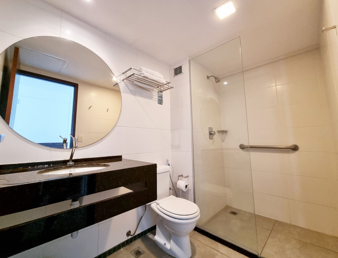 Bathroom 4, Flat Frente Mar R601, Maceió (capital)