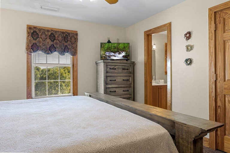 Bedroom 2, Poplar Point Condo Unit 12B - Two Bedroom Condo, Sevier
