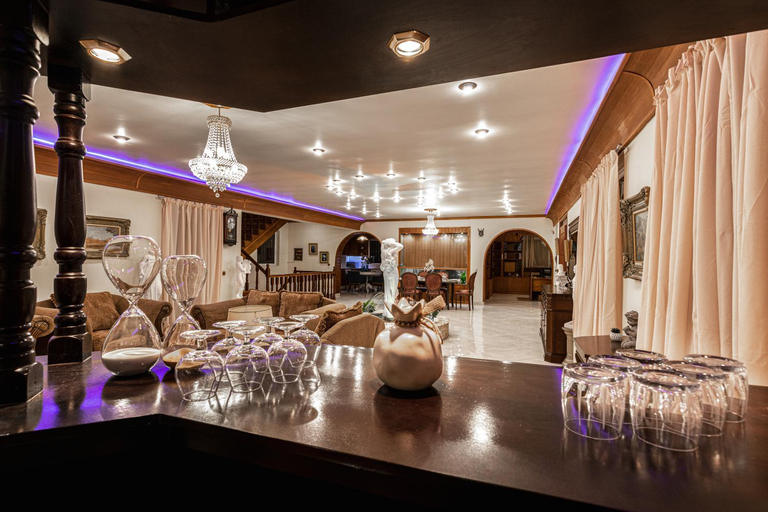 Bar/lounge, Galadriel Villa with Private Pool & Jacuzzi, Ionian Islands