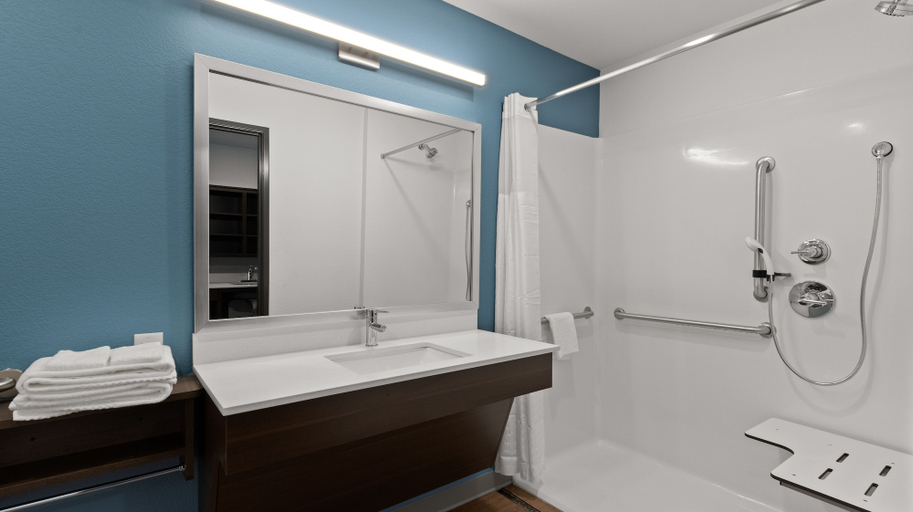 Bathroom 4, WoodSpring Suites Greeley, Weld