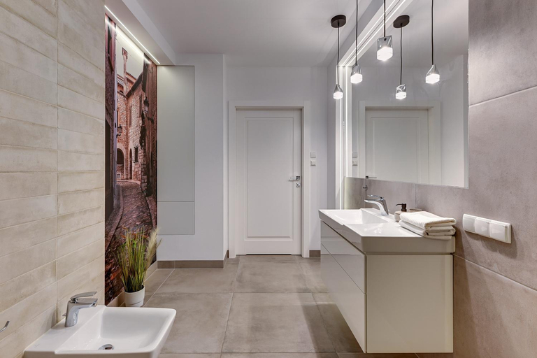 Bathroom 2, Chmielna Park by Comfort Apartments, Gdańsk City