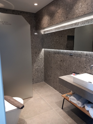 Bathroom 5, Bianco Hotel, South Aegean