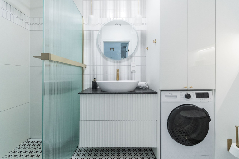 Bathroom 3, Golden Azzure by Grand Apartments, Gdańsk City