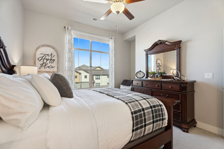 Bedroom 3, Serene Retreat With Hot Tub, Sauna, Pool & Gym, Larimer
