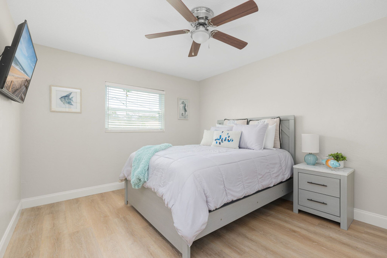 Bedroom 3, Waterfront Retreat, Flagler