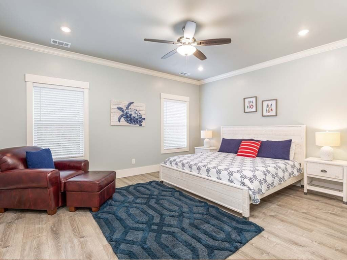 Bedroom 3, Casa Azul by Tybee Vacation Rentals, Chatham