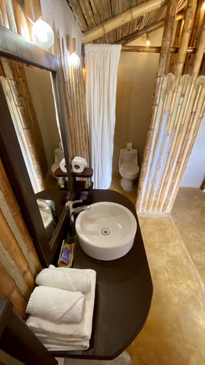 Bathroom 4, Eco Cabañas BlueKay, Othón P. Blanco