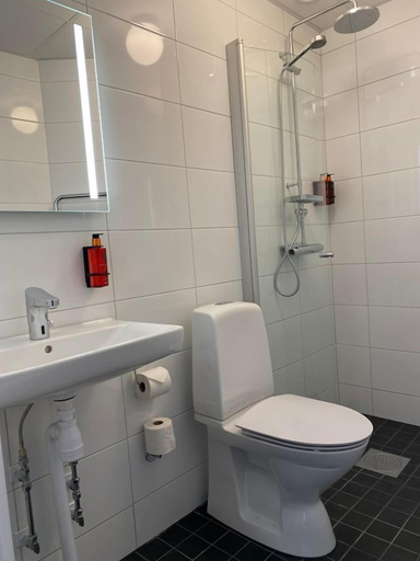 Bathroom 3, Hotell Iföhus, Bromölla