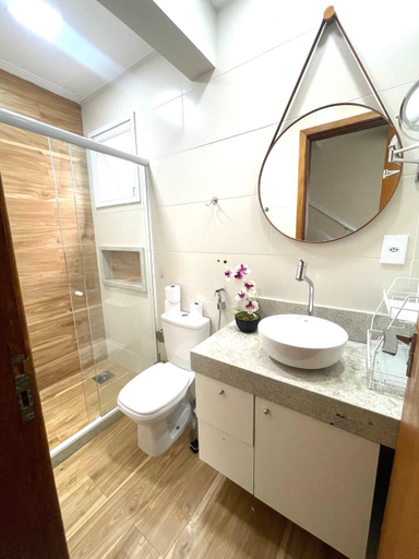 Bathroom 4, Eu Amo Arraial Hospedagem - Cobertura com Jacuzzi Praia Grande, Arraial do Cabo