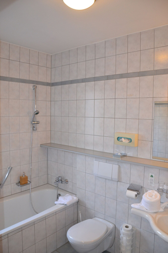 Bathroom, Hotel Alpina Resort nature & wellness, Imst