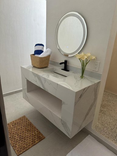 Bathroom 4, Hotel Casa Prisca, Coyuca de Benítez