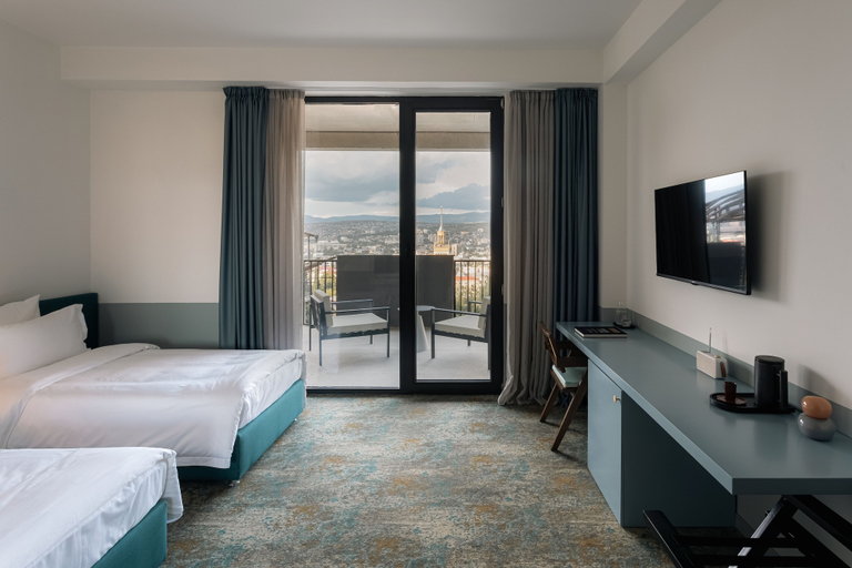 Bedroom 3, Castor & Pollux Hotel, Tbilisi