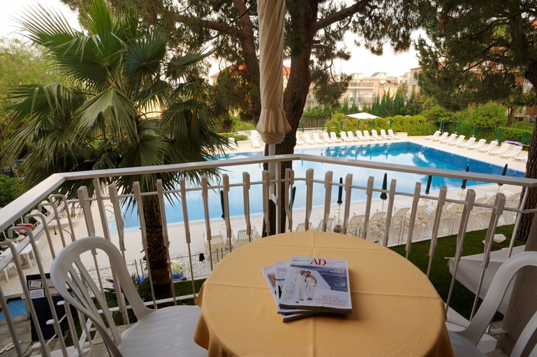 View from room 5, Residence Oliveto, Savona