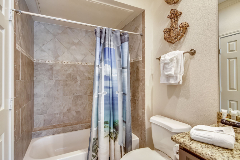 Bathroom 4, Dawn 722 - Poolside Paradise, Galveston