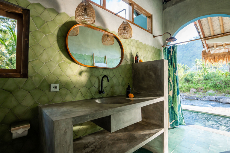 Bathroom 5, Darmada Eco Resort, Karangasem