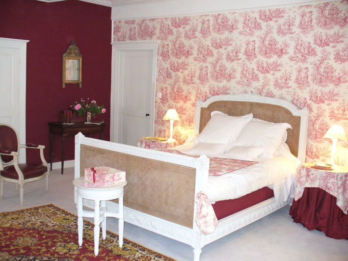 Bedroom 2, Château des Lutz, Mayenne