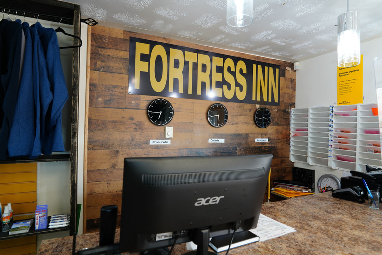 Reception, Fortress Inn Louisbourg, Cape Breton