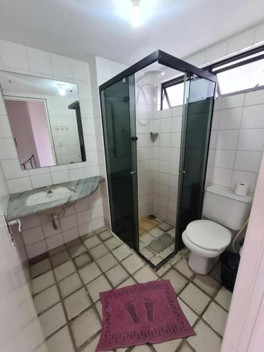 Bathroom 3, Duplex Beira Mar Pajuçara Maceió, Maceió (capital)