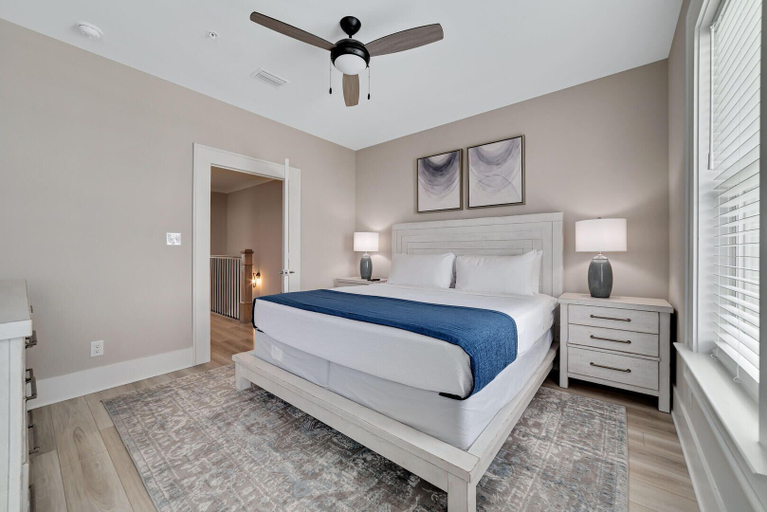 Bedroom 3, New Listing! Luxury Home, Sleeps 10 w/ Shared Pool, Baldwin