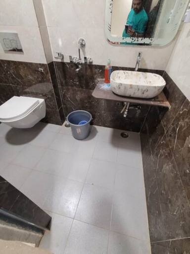 Bathroom, Goroomgo Kashi Paradise Varanasi, Varanasi