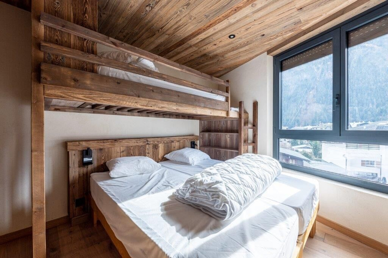 Bedroom, Appartement Petit Beau Site, Haute-Savoie